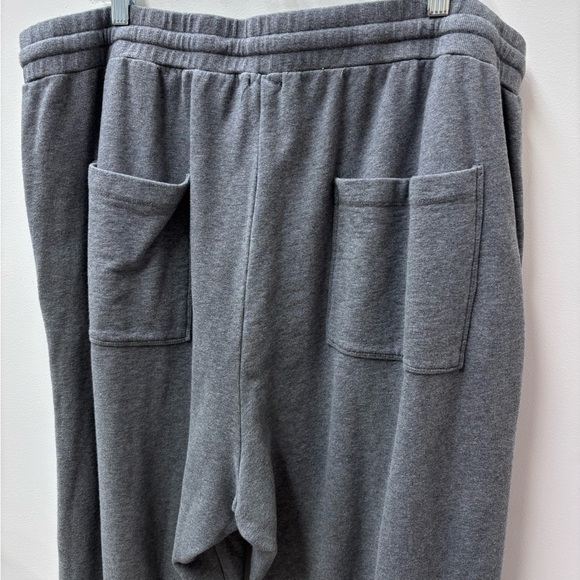 Johnny Was Griffin Wide Leg Ribbon Pant in Gray Floral Embroidery - Picture 10 of 12